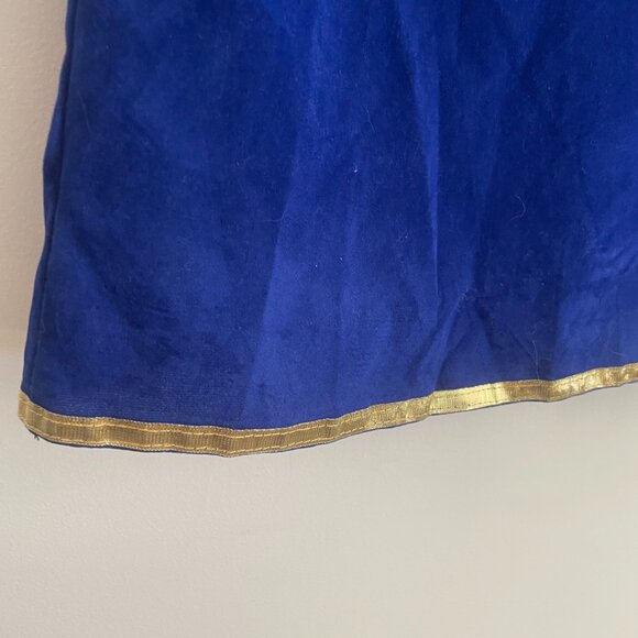 Boys Blue Regal Prince Costume Jacket with Vest - Picture 4 of 14